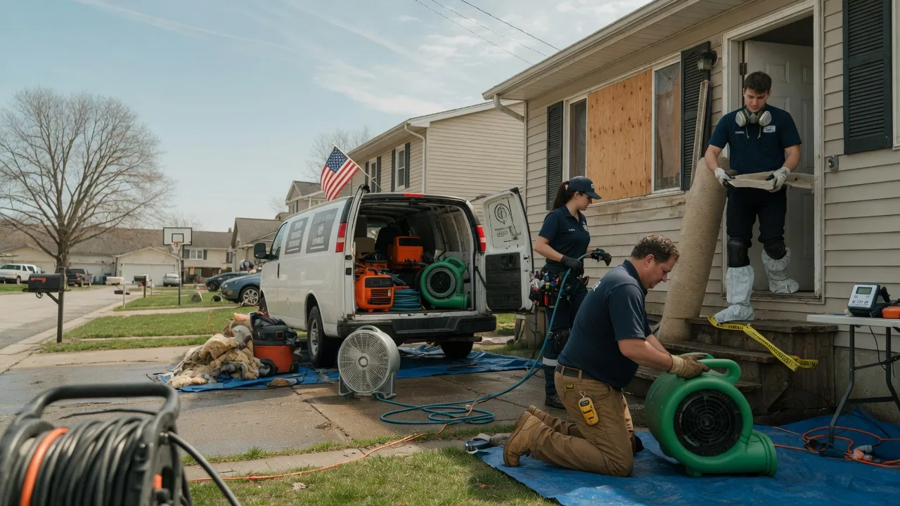 Water Damage Restoration in Hartland, WI near me